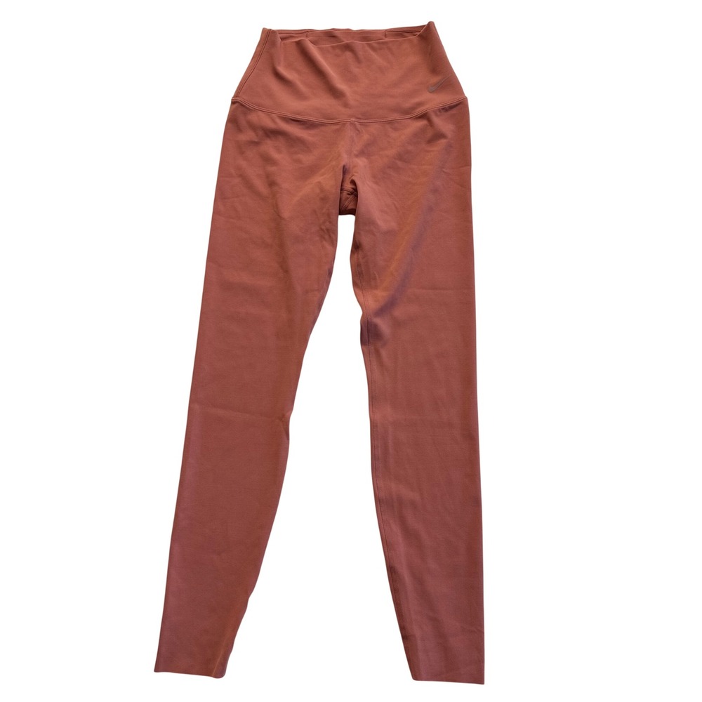 Nike Zenvy Dri-FIT Leggings Womens Small Canyon Rust Excellent High Waisted Yoga